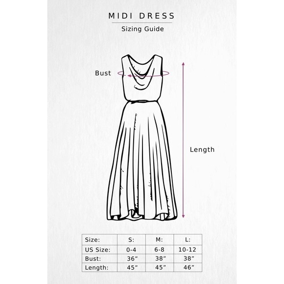 Red Floral Midi Dress M - Picture 8 of 8